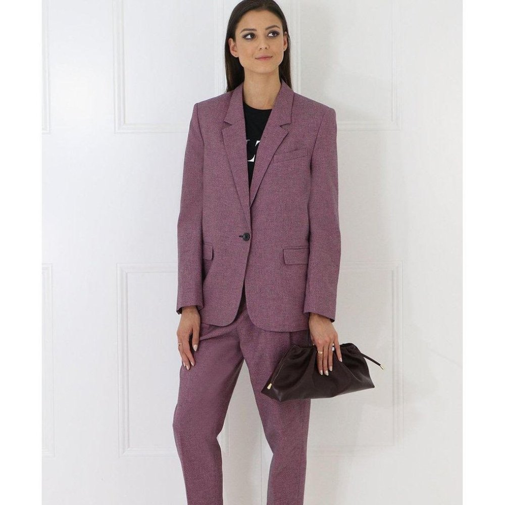 Isabel Marant Verix Blazer in Rosewood